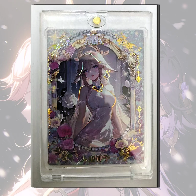 Goddess Story Starry kiss MR card Raiden Shogun Yae Miko Ram Ganyu Nahida Yoimiya boy Toy collection Birthday Christmas gifts