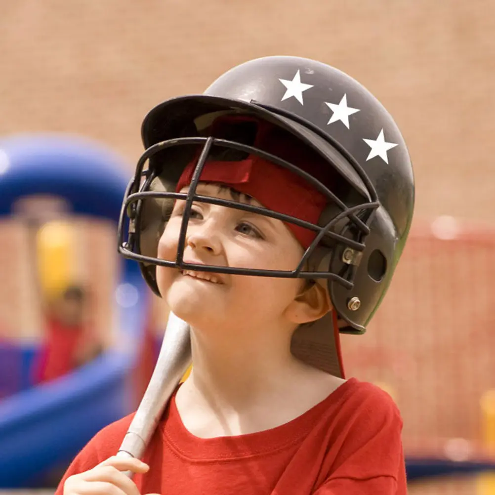 

20 Sheets Star Stickers for Football Baseball Hockey Soccer Helmets Heavy Duty Removable No Residue Sports Decals