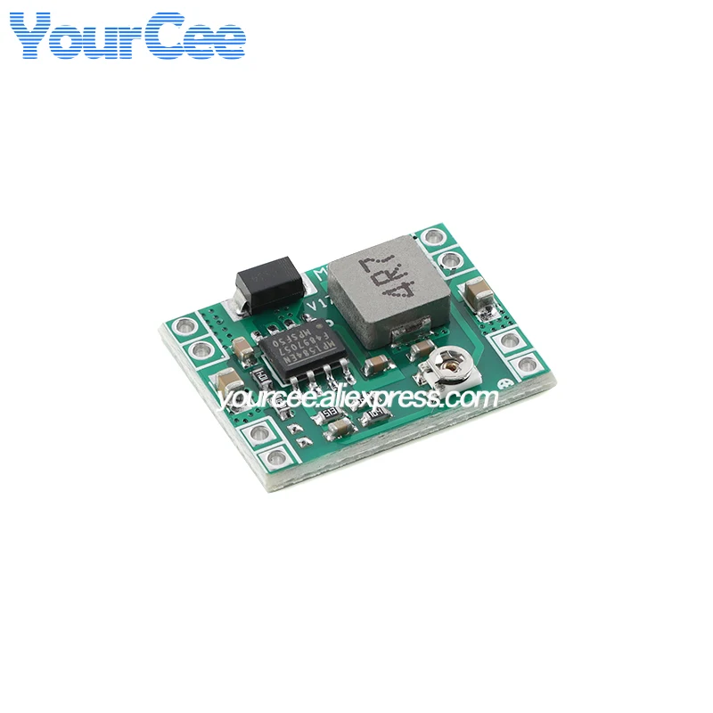 調整可能なバックステップダウンコンバーター,arduino replace,lm2596,超小型サイズ,dc,mp4 1584,3a,5個用電源モジュール,1個