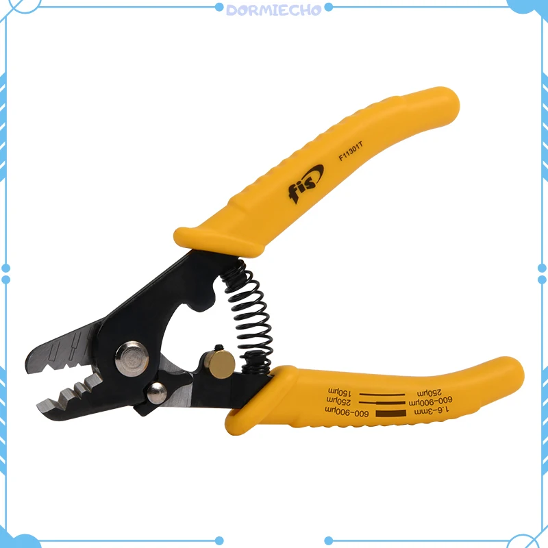 3 Hole Design Removes 250 Um - 3 Mm Cable Jacket Fiber Optic Stripper TAWAA FT11301T FIS Slitter Cluster Tube Wire Stripper