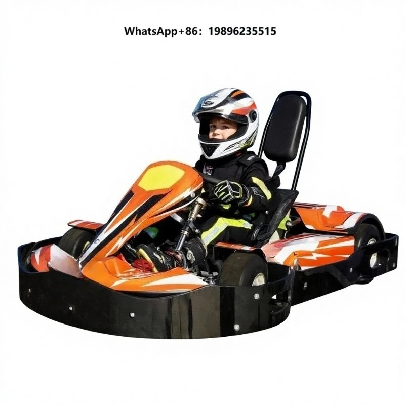Go Kart for Kids 4 Stroke Engine Pedal Brake Safe Outdoor Play Go Kart