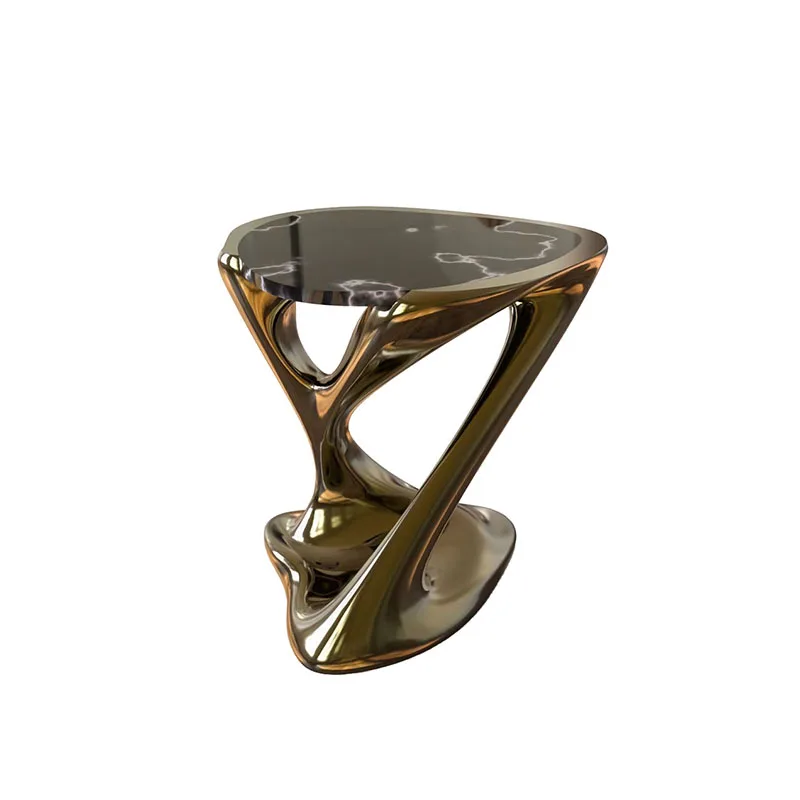 

Unique Design Cast Metal Side Table Coffee Table Luxury Design Home Office Hotel Decor Furniture