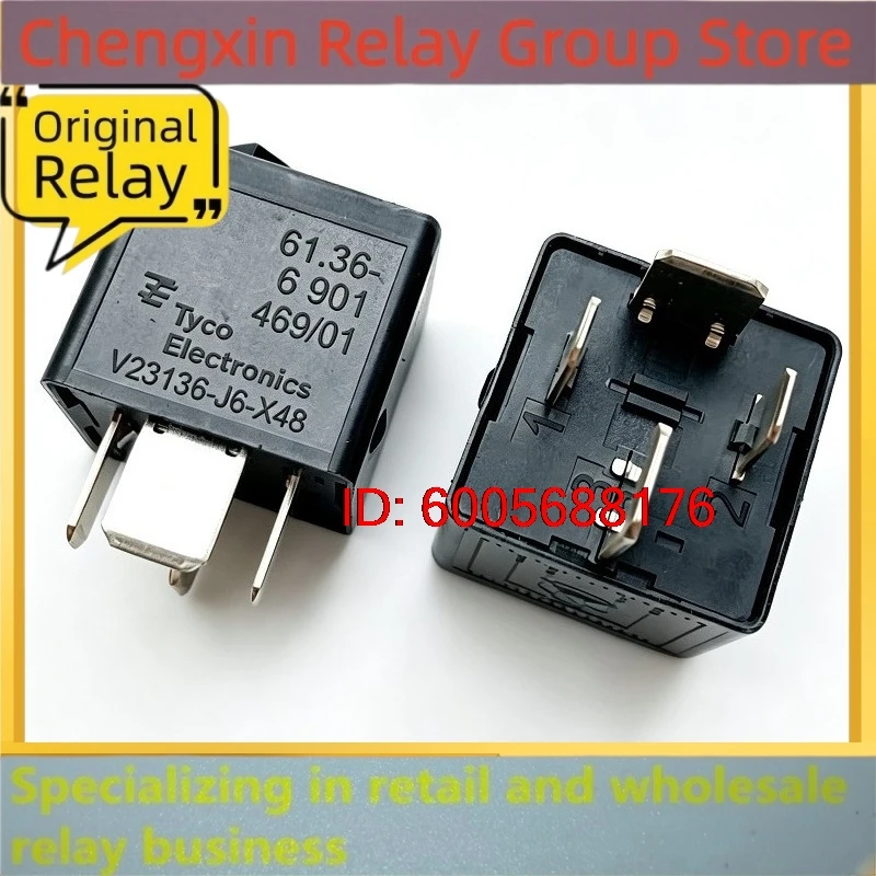 new-10pcs-lot-v23136-j6-x48-automotive-relay-oe-61366901469-12v-5pin-high-current-auto-control-relay