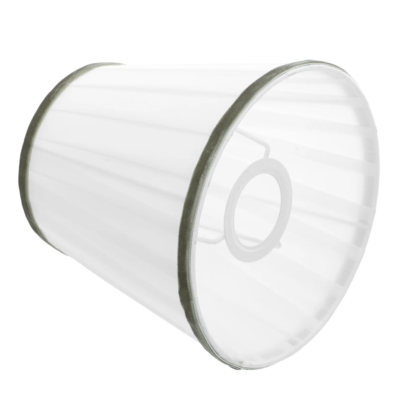 

Pleated Cloth Lampshade Rustic Fabric Light Shade Replacement Table Lamp Cover Bedroom Living Room Hotel Decoration 17x16x12cm