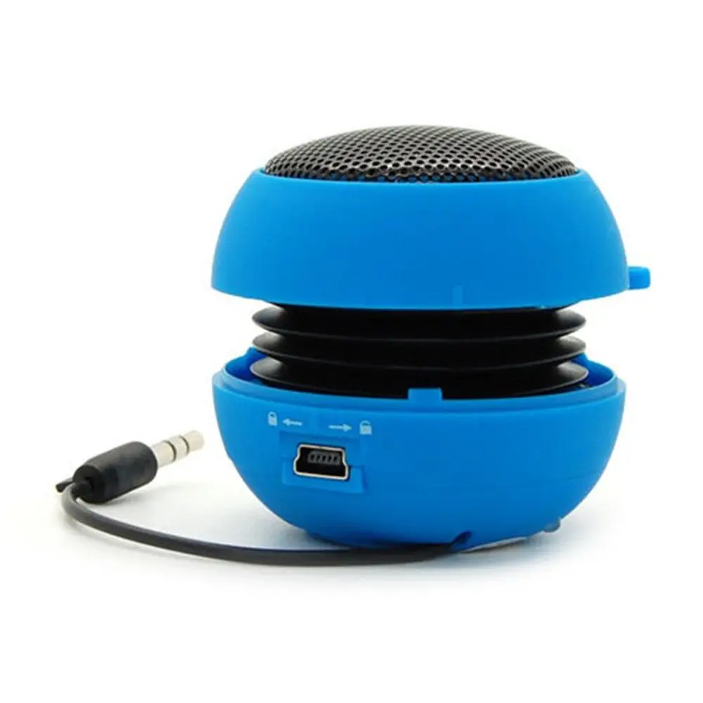 

Music Player Mobile Phone Loudspeaker Wired for Phone PC 3.5mm Jack Hamburger Speaker Sound Box Amplifier