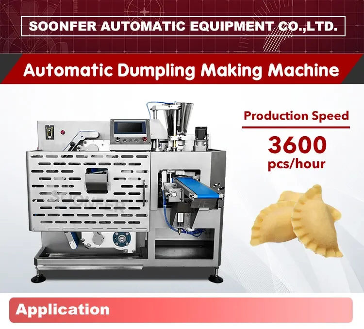 Big Wonton Gyoza Dumpling Empanada Making Machine, Shaomai automático, boa qualidade
