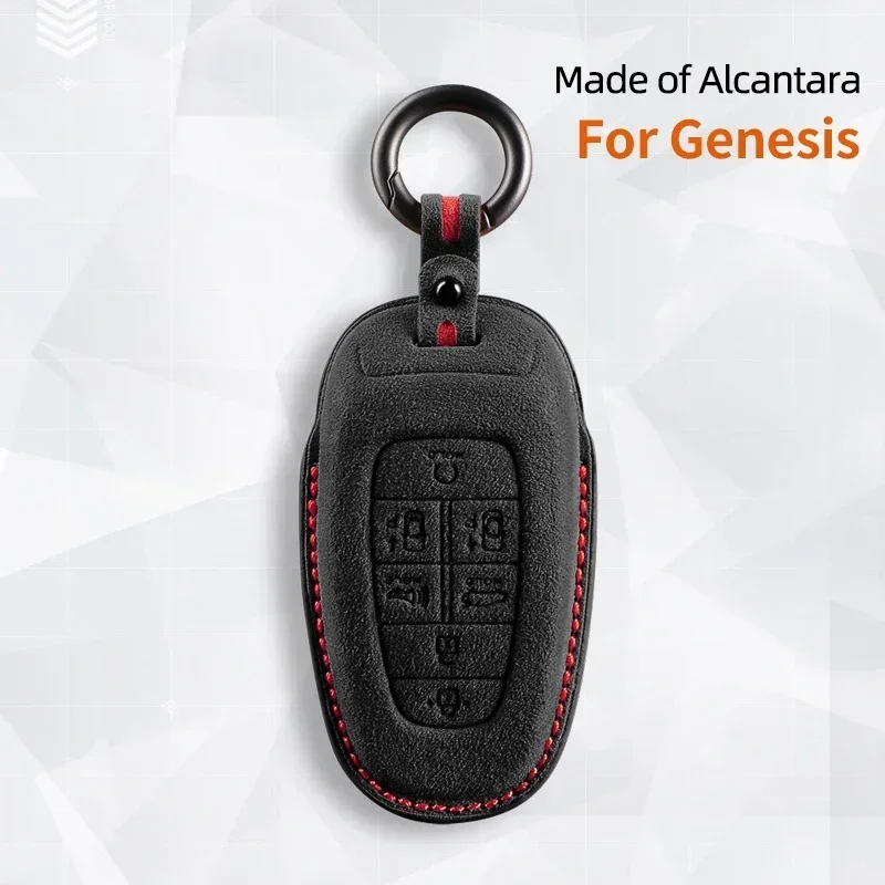 For 2020-2021 Genesis Hyundai Sonata Nexo DN8 Santa Fe TM Tucson NX4 Staria Ioniq 7 Buttons Remote Key Fob Case Cover