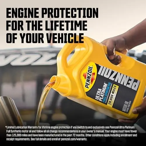 

Моторное масло Pennzoil Ultra Platinum 0W-40, полностью синтетическое, 1 кварт (6 штук в упаковке)