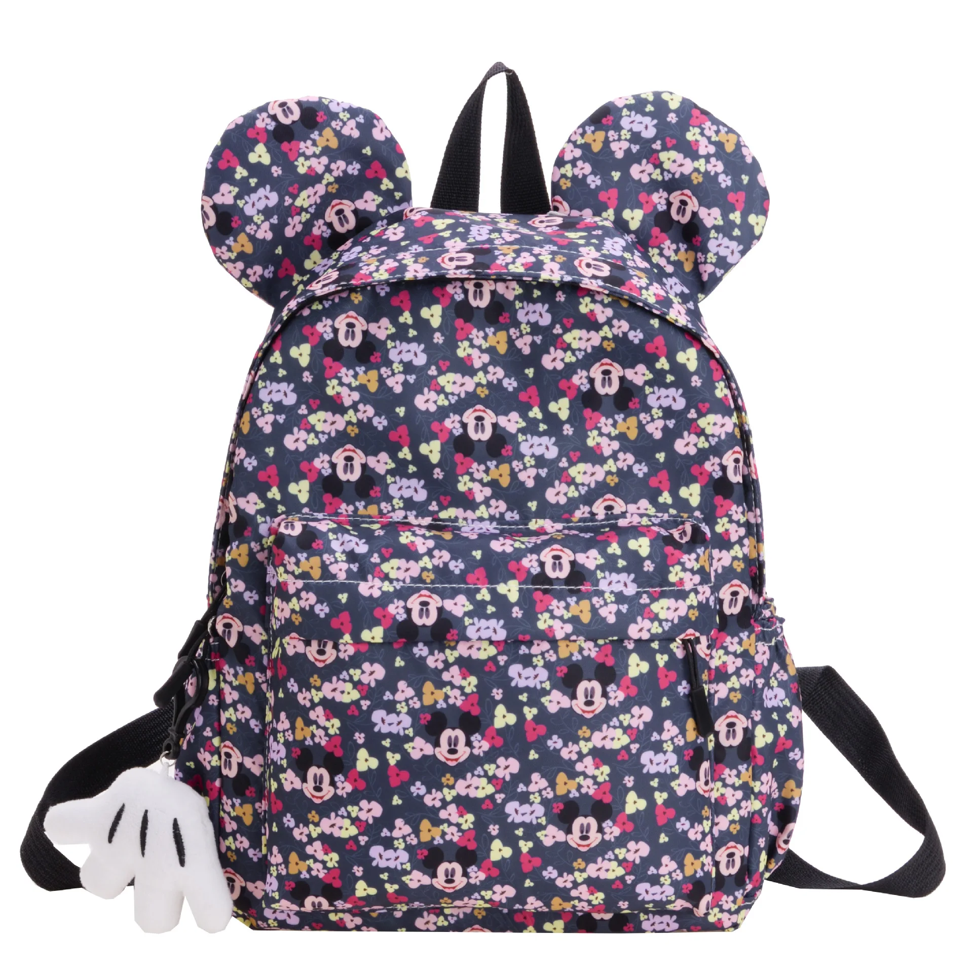 2025 New Disney Co-branded New Plush Stitch School Bag Cartoon Cute Kindergarten School Bag Childlike Girl Backpack