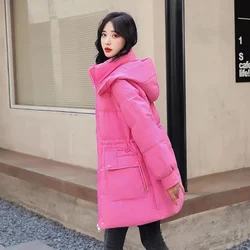 Down Padded Jacket Women's Winter Long Warm Thicken Parkas Coat 2022 New Winter Women Cotton Jacket Korean Loose Bread Jacket