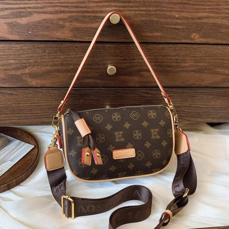 

Высококачественная женская большая сумка из кожи премиум-класса с высококачественным парижским элегантным винтажным легким пригородном стилем ​