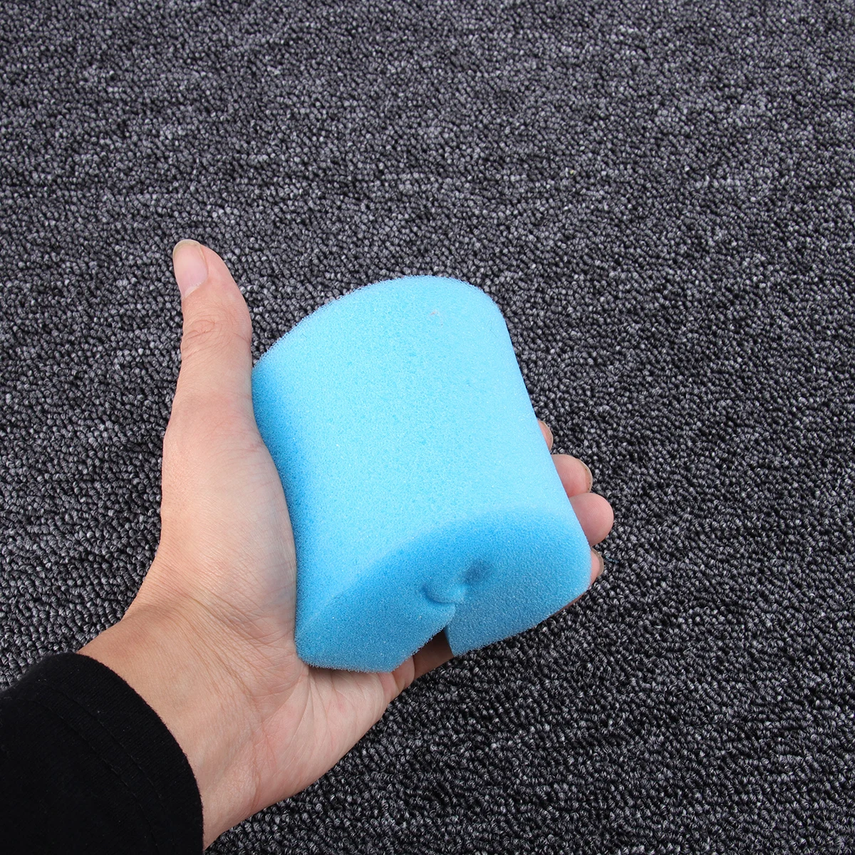

6 pcs Salon Sponges Smooth Surface High Elastic Washing Car Bike Household Tools Durable Absorbent Sponge For Hair Cutting Pink