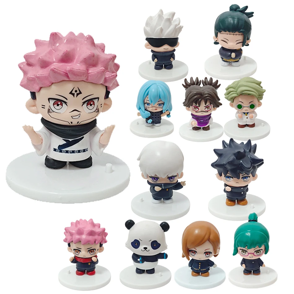 Anime Jujutsu Kaisen Satoru Kugisaki Sukuna Geto Suguru Gojo Itadori Yuji Megumi Figure Cute Toys Collection Model Toy Xmas Gift