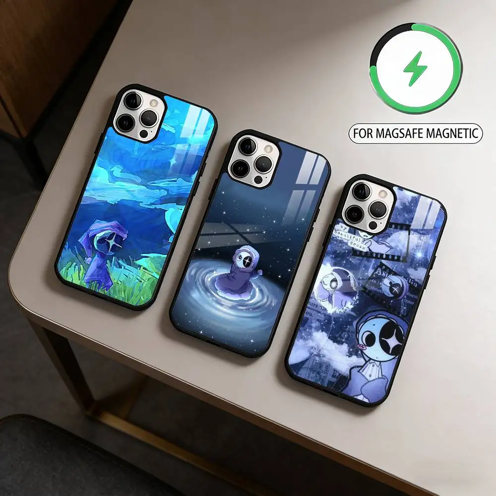 

D-Dandys W-World A-Astro Phone Case For iPhone17,16,15,14,13,12,11 Plus,Pro Max Magnetic For Magsafe Wireless Charging