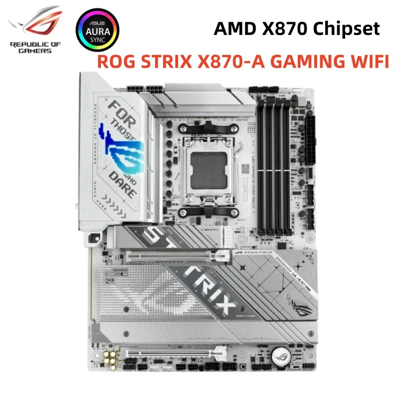 NEW ASUS ROG STRIX X870-A GAMING WIFI Motherboard DDR5 192GB Socket AM5 AMD X870 ATX supports 9000 & 8000 & 7000 Series CPU