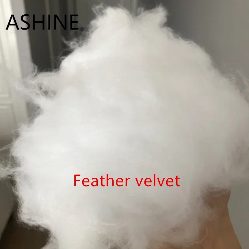 100gHigh Feather velvet Non Fluorescen Stuff Fiber Filling Elastic Polyester PP Cotton Material Toy pillow Doll insert Fiberfill