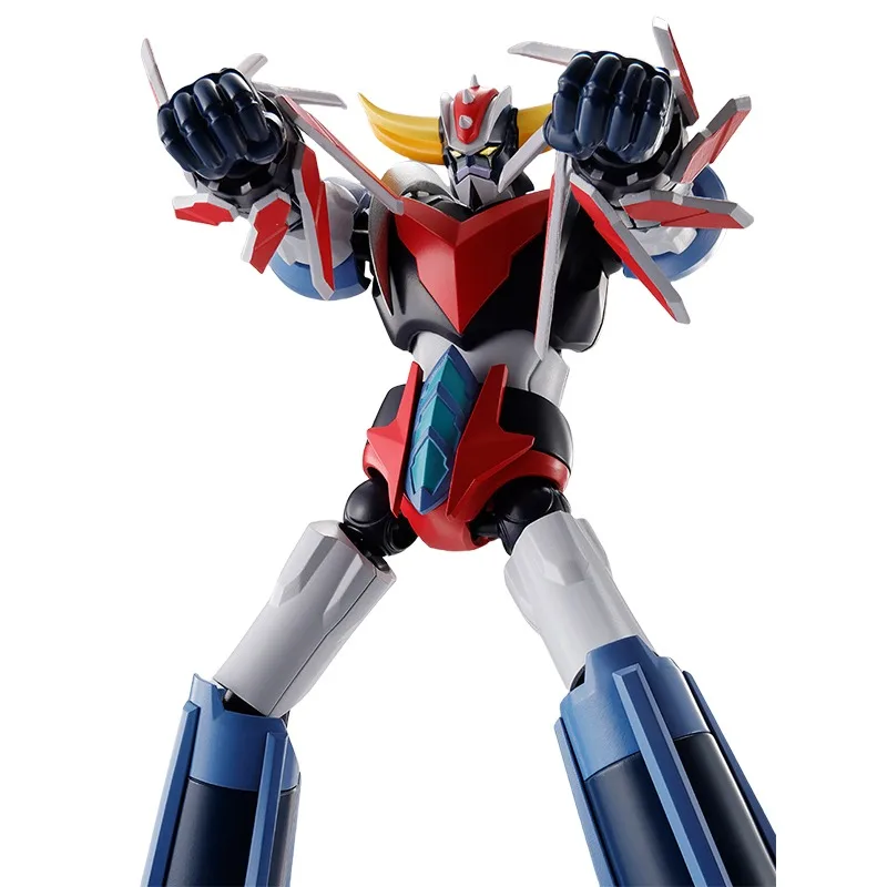 Bandai ของแท้หุ่นยนต์ SPIRITS <SIDE SUPER> จาก GRENDIZER U อะนิเมะ Action Figure รูปที่สะสมของเล่นเครื่องประดับของขวัญเด็ก