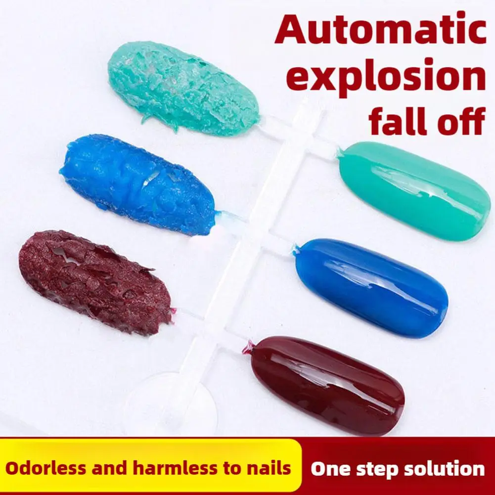 15ml Nail Polish Remover Rapid Dissolution Phototherapy Nail Polish Glue Easy Removal Nail Art Professional Protect Nail Health