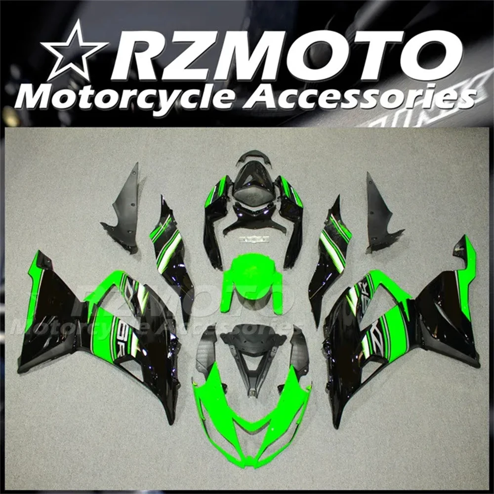 

New ABS Fairings Kit Fit For KAWASAKI ZX-6R 13 14 15 16 17 ZX6R 636 2013 2014 2015 2016 2017 2018 Bodywork Set Black Green