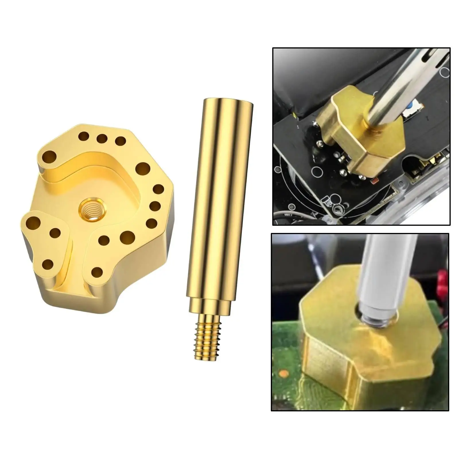 Copper Joystick Soldering Iron Tip Disassembly Controller Repair Kit Game Console Replacement for Technicians and Gamers