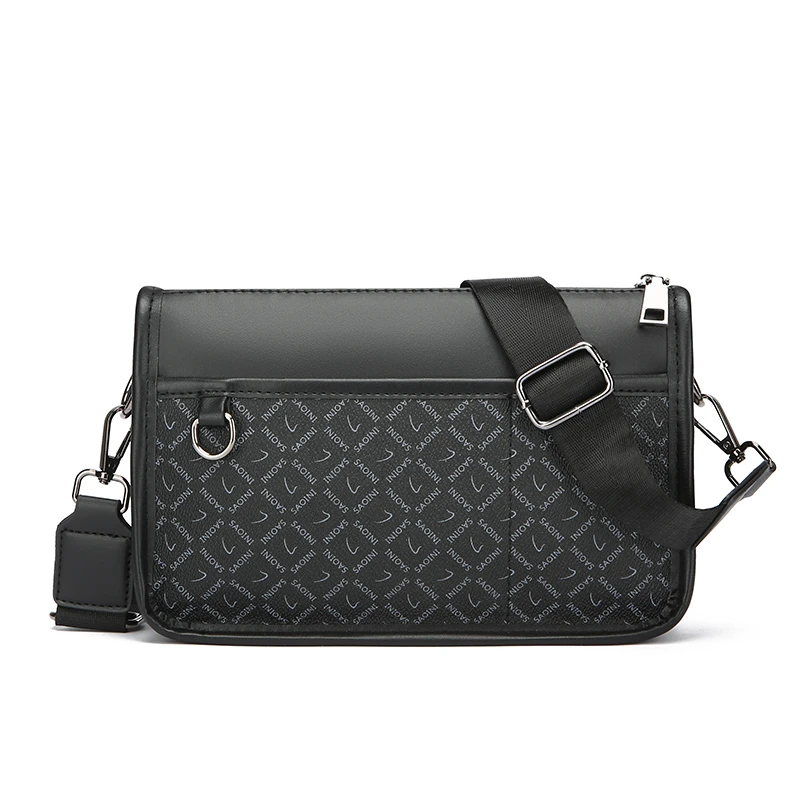 

Новинка 2024, роскошные кожаные мужские сумки с принтом, мужская сумка на плечо, модная сумка через плечо для мальчиков, брендовые сумки-мессенджеры bandolera hombre