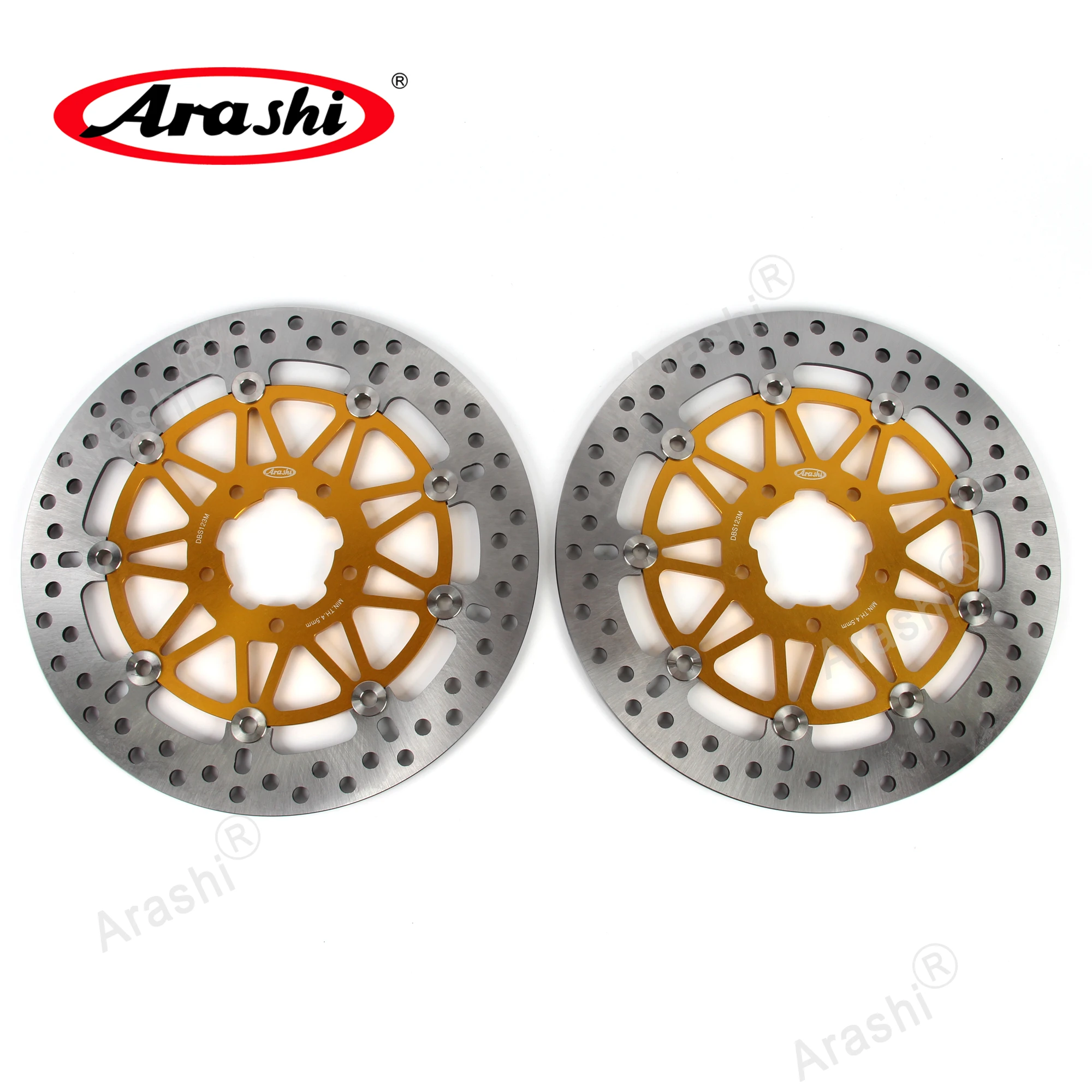 Arashi CNC Full Floating Front Rear Brake Disc Rotor For INDIAN SCOUT BOBBER SIXTY 60 / TWENTY 20 1133 2020 2021 2022 2023