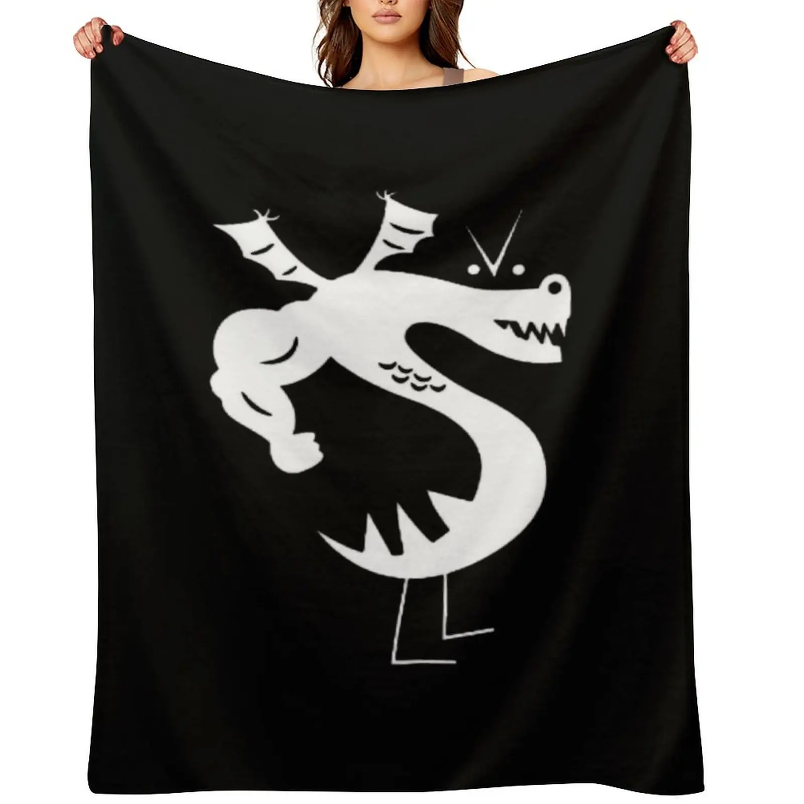 

Trogdor the Burninator Dragon Throw Blanket Quilt for winter Decorative Throw Blankets For Baby Blankets