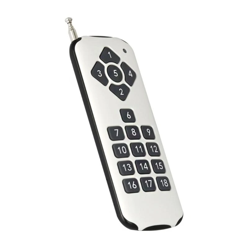 315Mhz / 433Mhz Wireless Switch 12V-36V 18CH Receiver Module + 18 Botton RF Remote Control Transmitter for Garage
