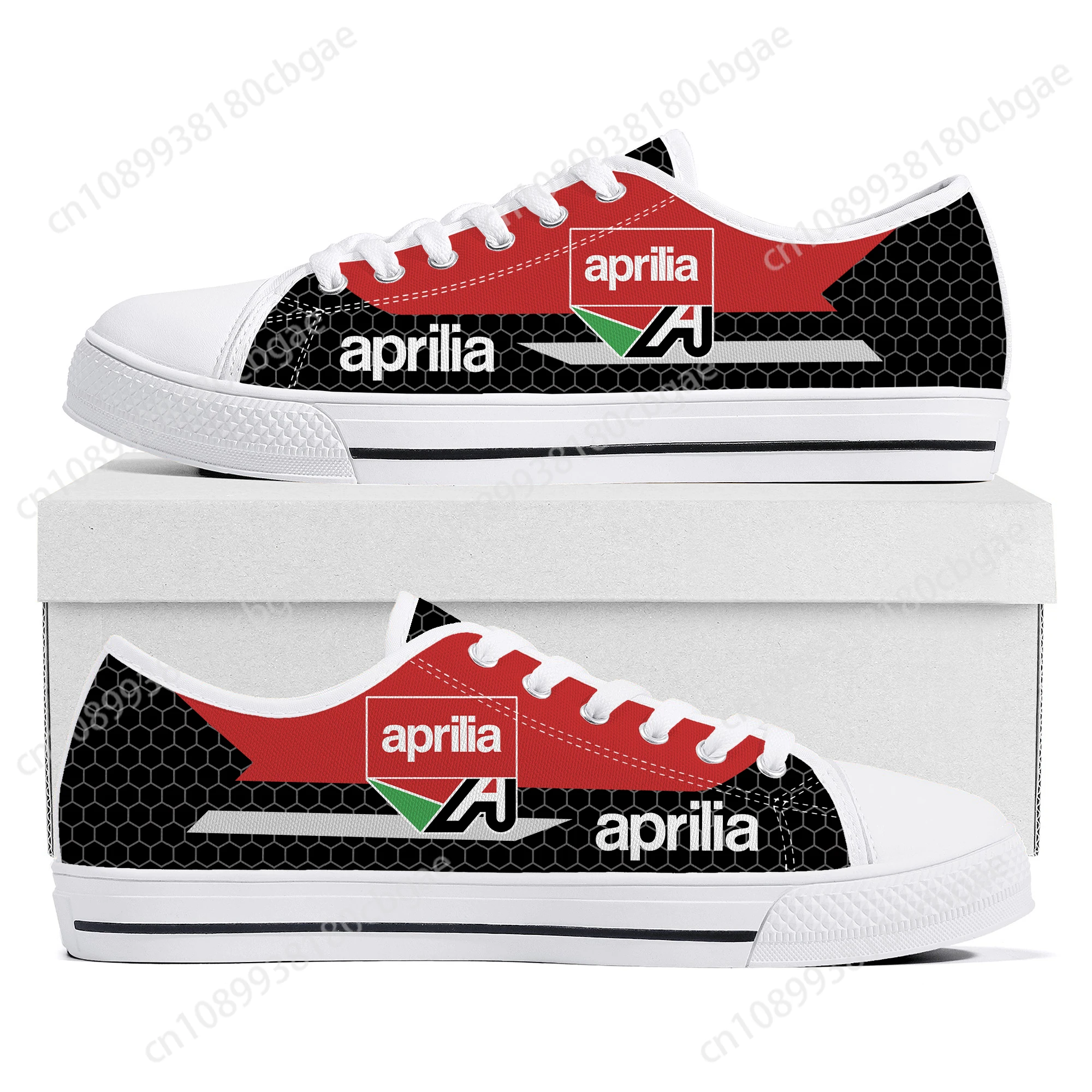 Zapatos Aprilia, zapatillas bajas para hombre, mujer, adolescente, zapatillas de lona de alta calidad, par de zapatos casuales, zapato hecho a medida