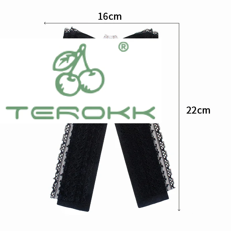 الكورية المرأة ربطة القوس فيونكة من الدانتيل بروش أسود كاميليا زهرة حجر الراين اللؤلؤ قميص طوق دبابيس ربطة العنق الشريط حفل زفاف ربطة العنق #1