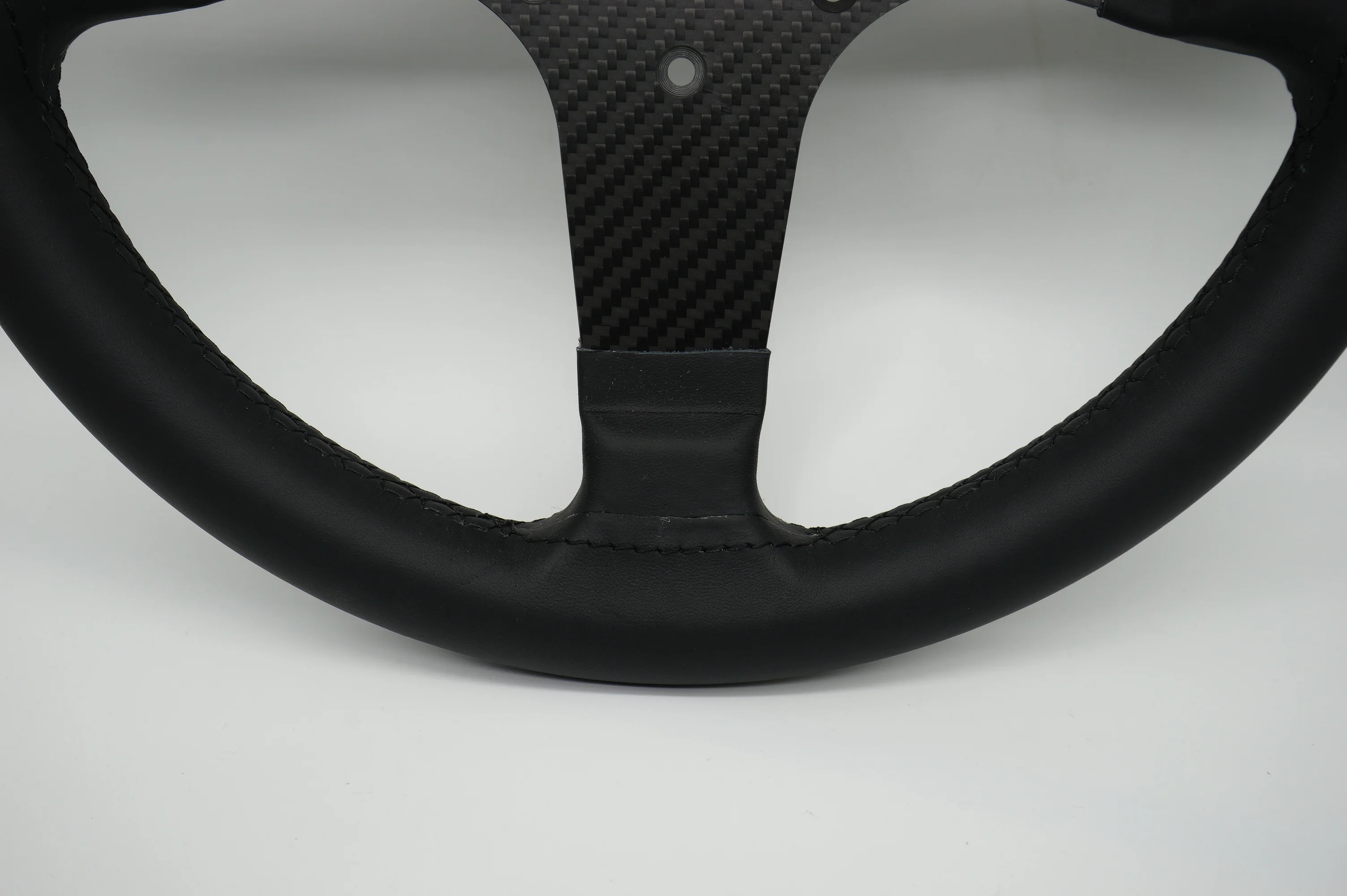 Imagem -04 - Simpush-volante de Fibra Carbono Volante de Corrida Volante Circular Rally Sim Racing 13in 33cm