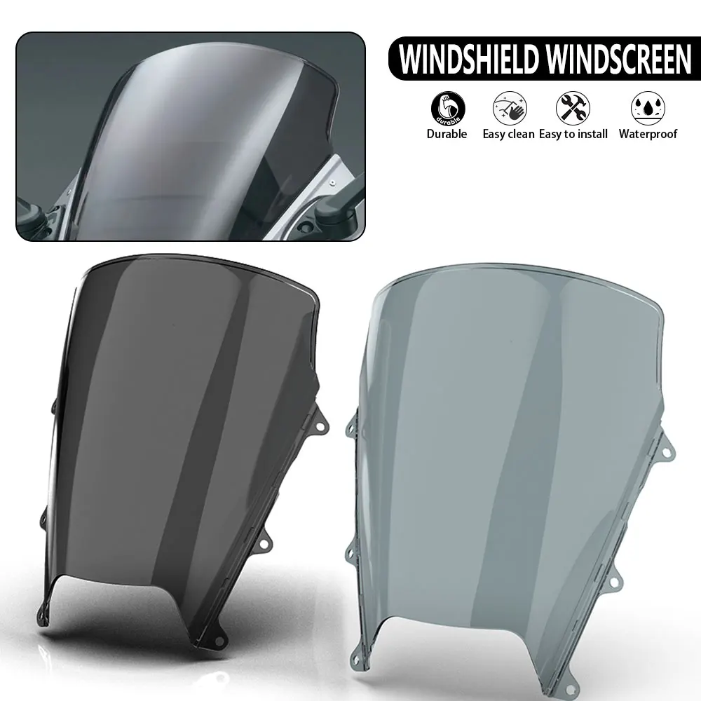 

2024 Motorcycle Parts Adjustable Wind Screen Windscreen Deflector For Suzuki GSX 8R GSX-8R Windshield Touring Screen 2025 GSX8R