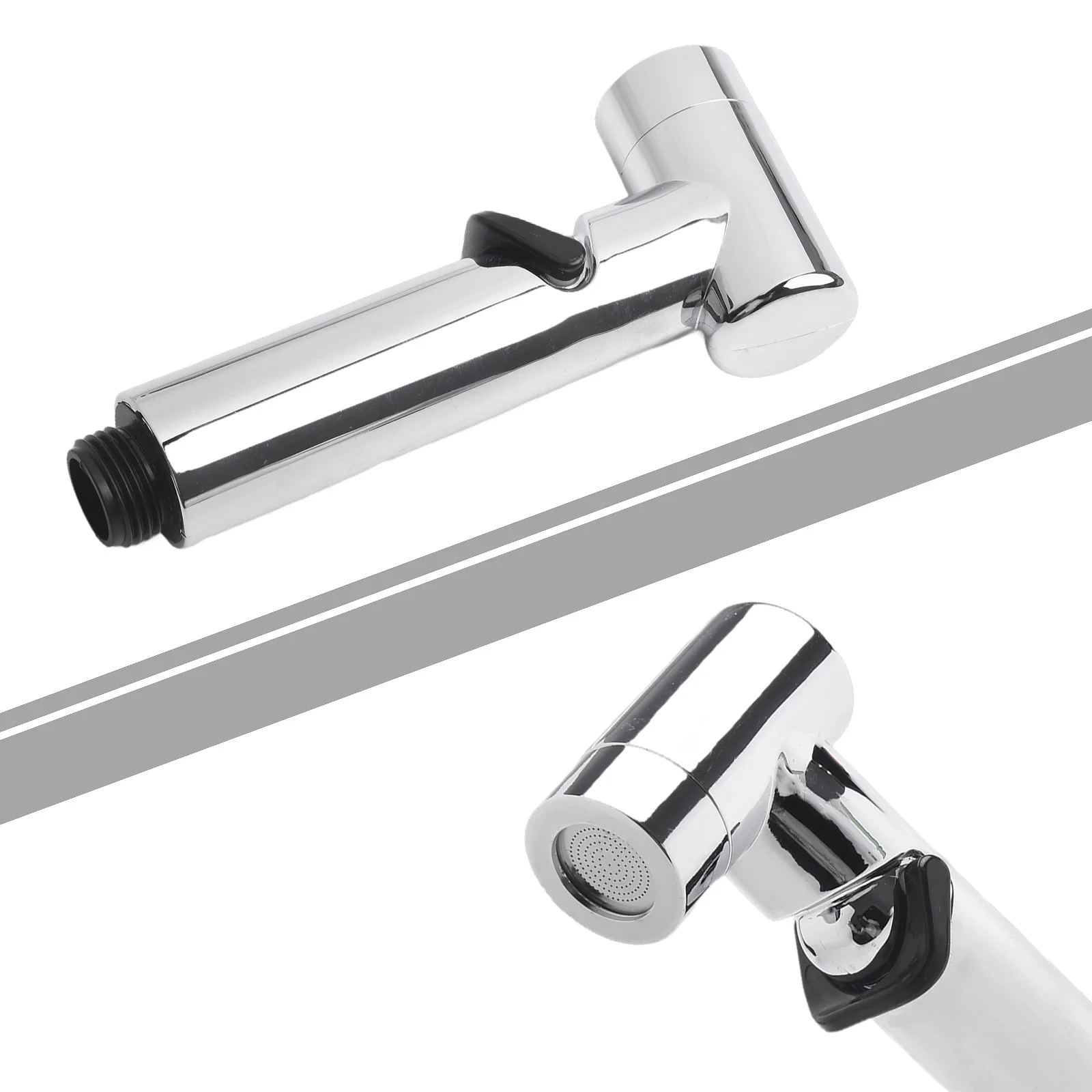 Toilet Douche Handheld Toilet Bidet Bathroom Toilet Gray Water Pressure Control Multi-functional Use Easy To Clean
