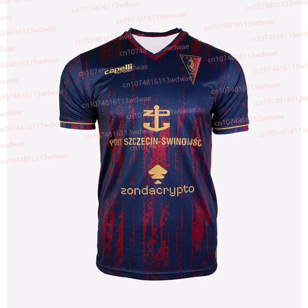 

Poland Football Kit 25-26 Pogoń Szczecin Jersey Kit Quick Drying Polska Football Jersey T-Shirt KID Football Jersey Kit