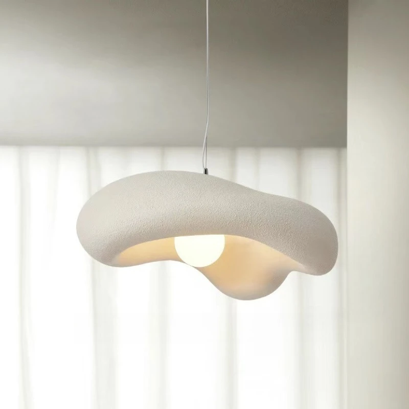 Wabi Sabi G9 Led Pendant Lights Dining Room New Creamy Style Suspend Lamp Bar Lustre Droplight Home Decor Hanging Lamps Fixture