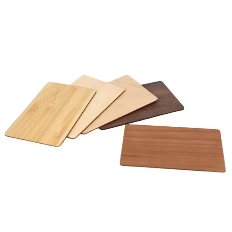 

Wooden NFC Cards Choose from Real Wood NFC Tags For Laser Engravers