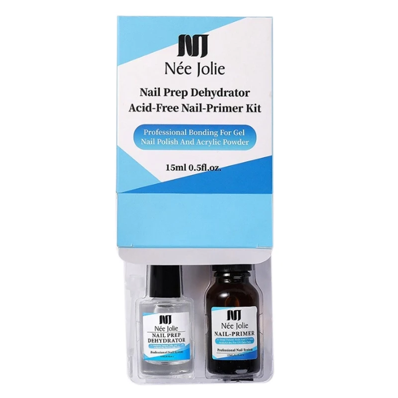 15ml No Need UV LED Lamp Nail Primer Nail Prep Dehydrate Base Top Coat Gel Nail Polish Varnish For Manicure Nail Art