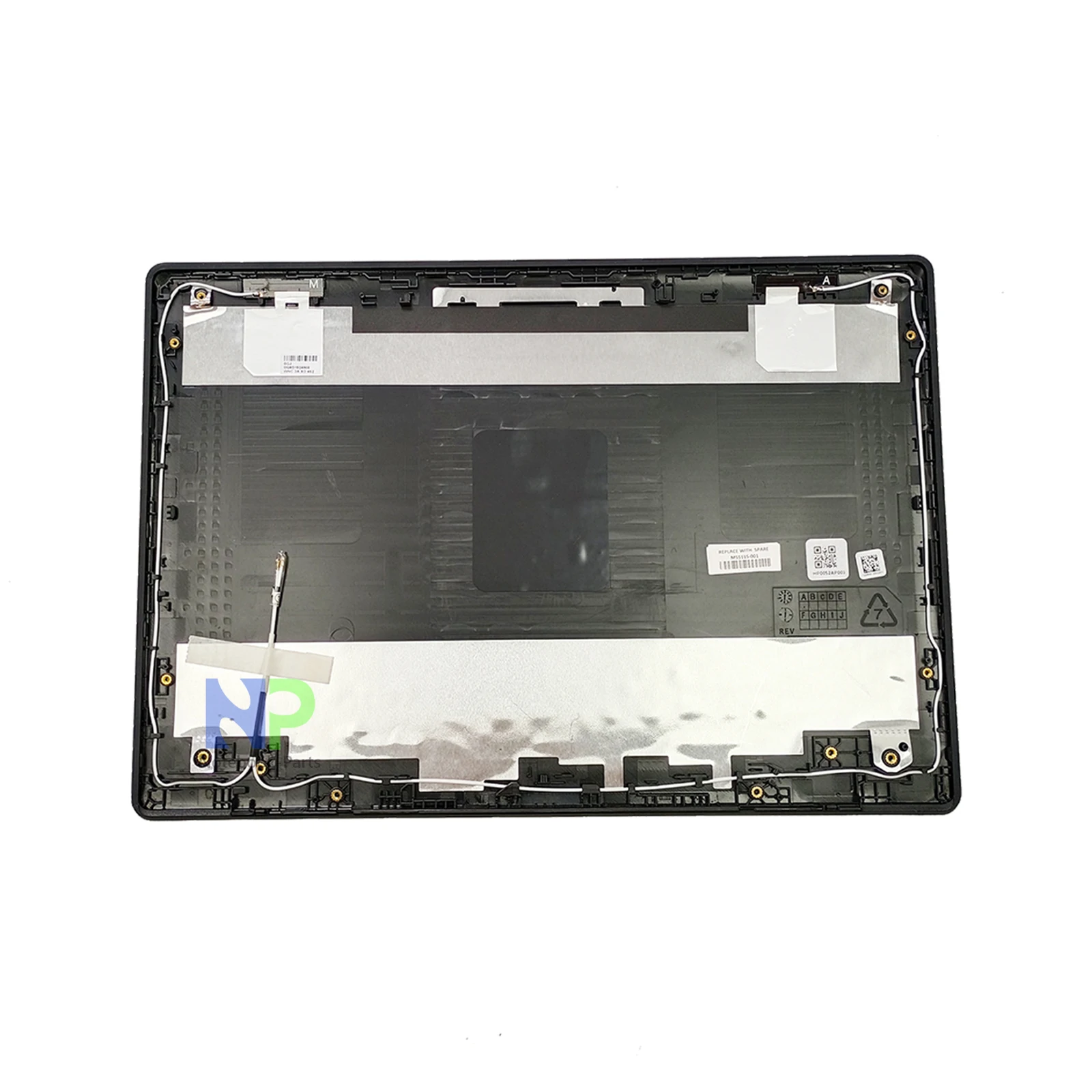 Nova capa traseira para hp chromebook 11 g9 ee 11.6 "lcd tampa traseira com antena preta M55115-001