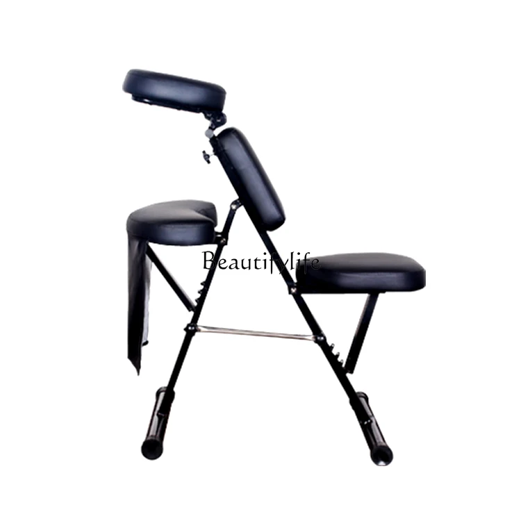 

Folding Tattoo Massage Scraping Push Back Chair Tattoo Embroidery Full Back Chair