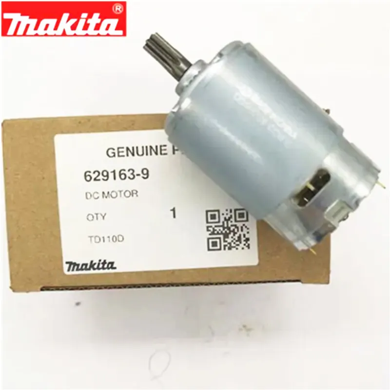 Мотор MAKITA 629163-9 с 7 зубьями, ротор постоянного тока 12 В для шуруповерта TD110D TD110