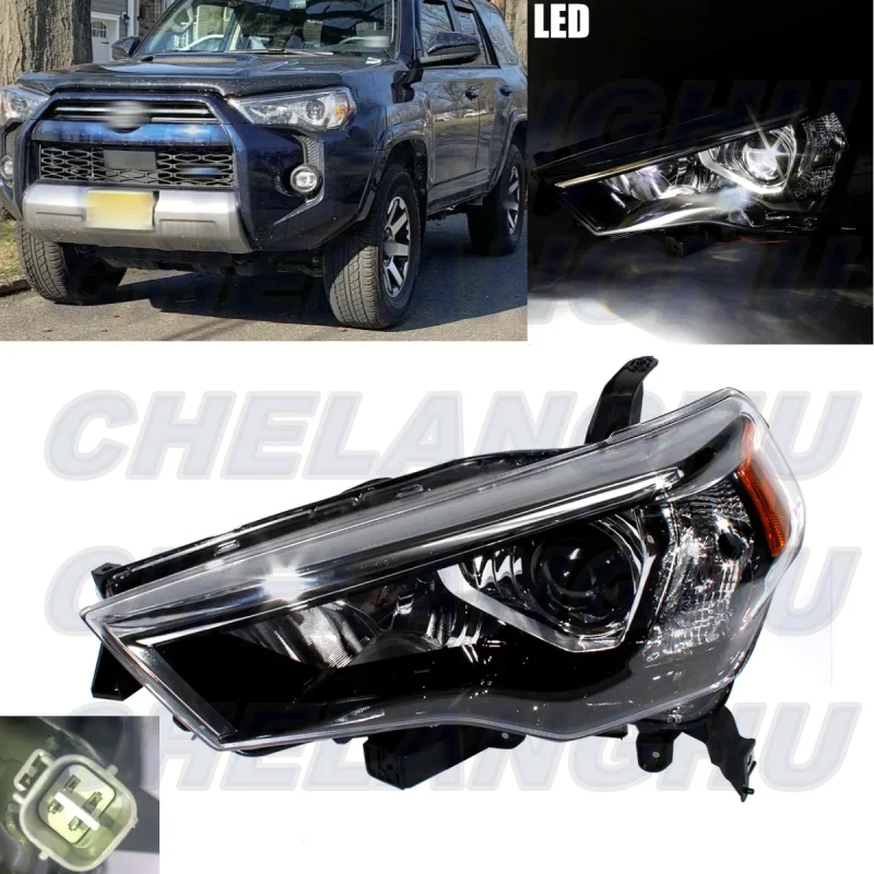 

LED HeadLight For Toyota 4RUNNER 2021 2022 2023 Left Side Front HeadLamp DRL With LED Bulbs car accessories 81070-35610