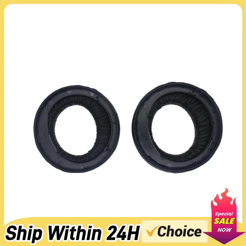 

1 Pair Ear Pads Protein Leather Replacement Ear Pads Cushions Cover Earmuff Ear Pads Cushions for PS5 Pulse 3D Wireless Headset