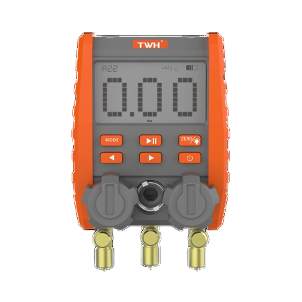 

Refrigerant Digital Manifold Gauge HVAC Vacuum Pressure Temperature Test