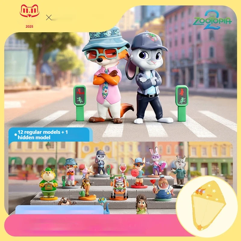 

Disney Zootopia Crazy Continuation Series ручной работы глухая коробка орнамент Коллекционный модный подарок для детей и взрослых