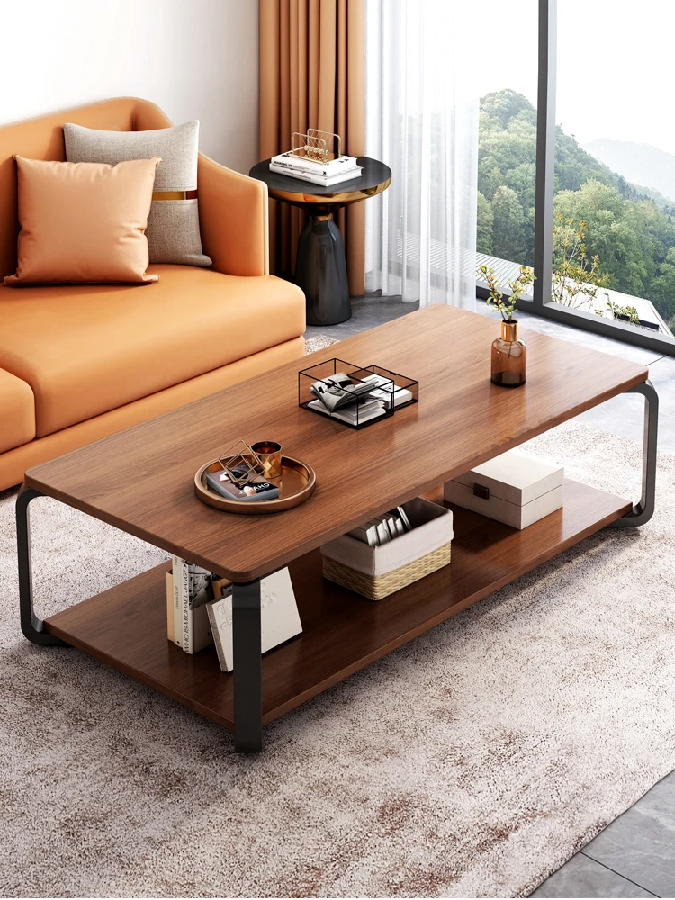 

Tea table living room home minimalist sofa tea table light luxury simple modern small apartment rental simple table.