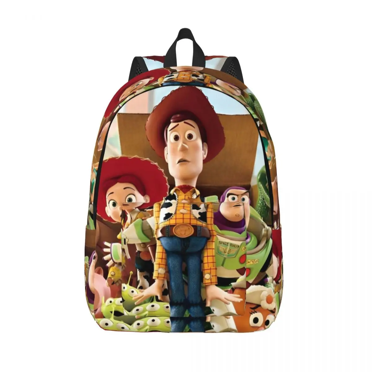 

Toy Story Cool Backpack Lightweight High School Hiking Travel Cute Cartoon Daypack for Men Women Laptop Shoulder Bag