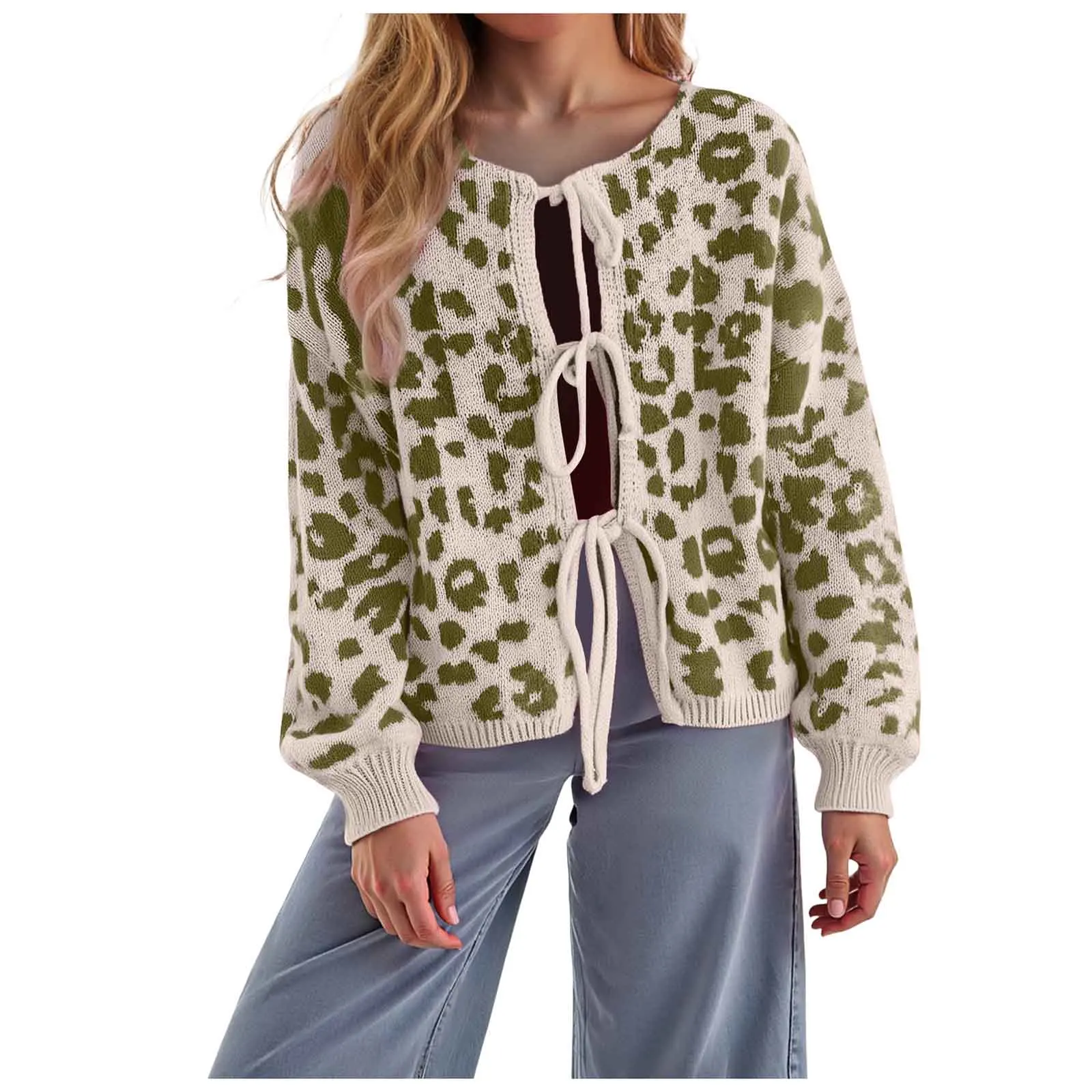 

Sweater Cardigans Long Women's Lightweight Cropped Cardigan Pullover Soft Tie Open Front Trendy Womens Long Button up Sweater