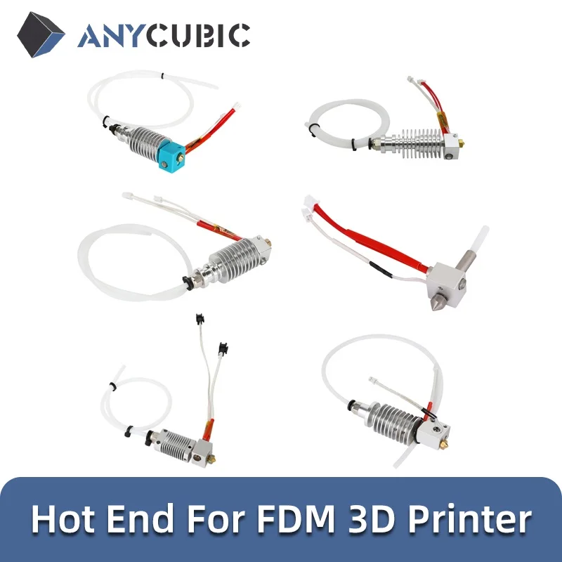 ANYCUBIC Print Head Hot End For Mega S, Mega X, Mega Zero 2.0, Chiron, 4Max Pro 2.0, Vyper FDM 3D Printer Parts Accessories