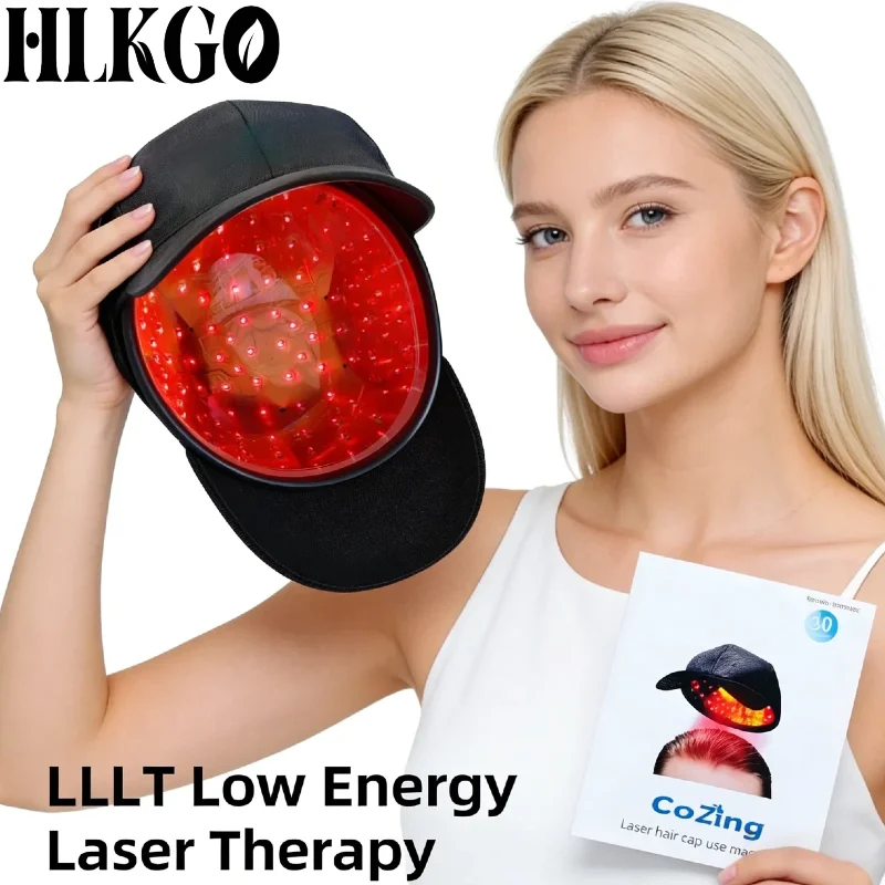 96 Diode LLLT Hair Regrowth Cap, Professional Laser Device for Male Pattern Baldness Senescent Alopecia Hair Loss Therapy