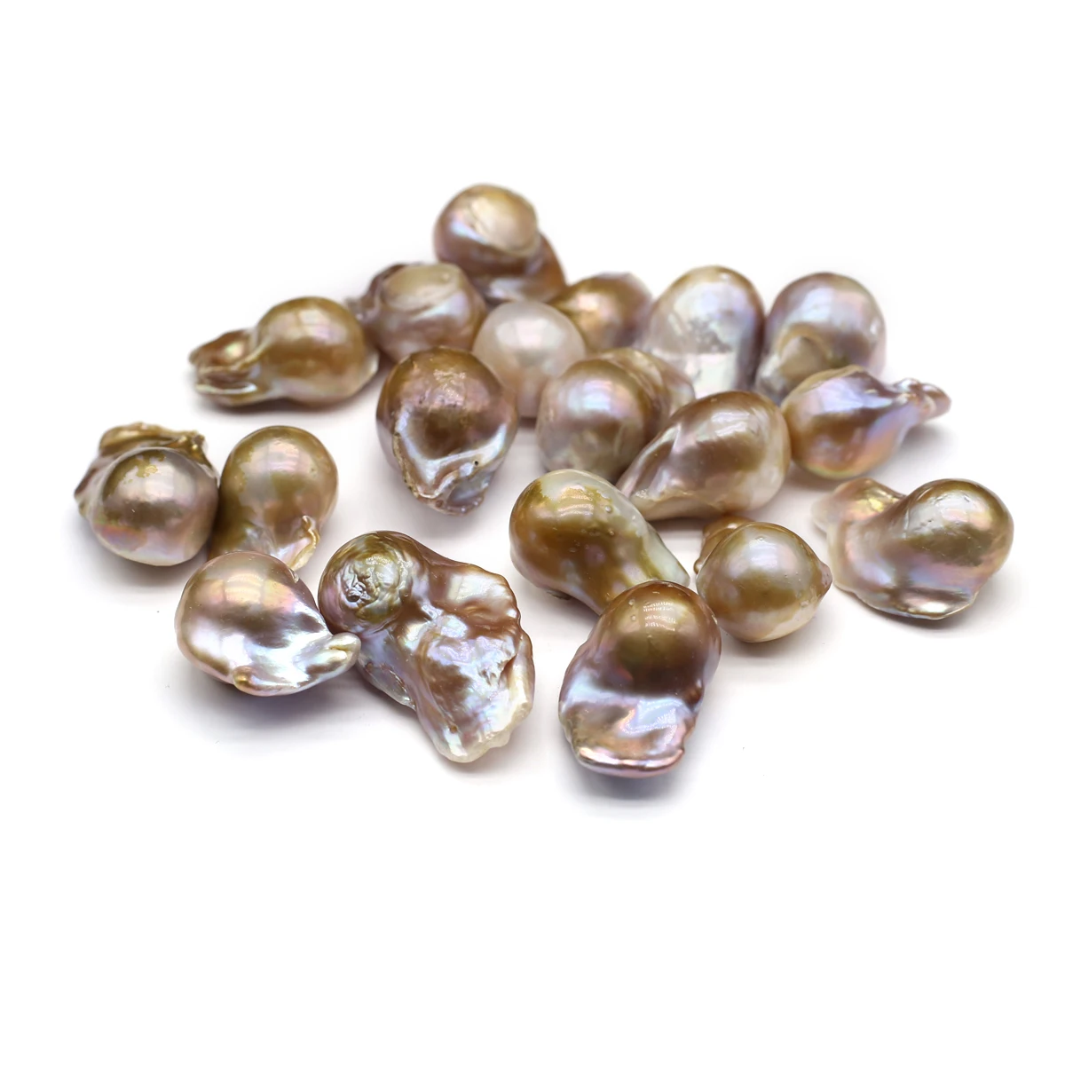 1PCS Natural Baroque Freshwater Pearl Irregular Shape 18x30mm Jewelry Making DIY Necklace Earrings Accessories Gift